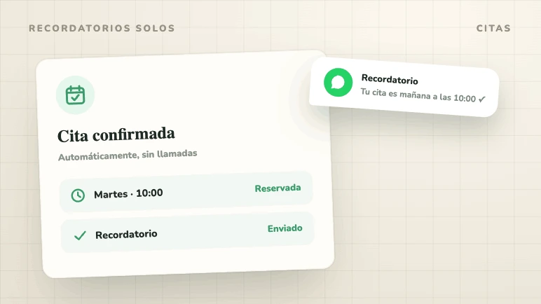 Ilustración de Zander sobre automatizar las citas y reservas de tu negocio