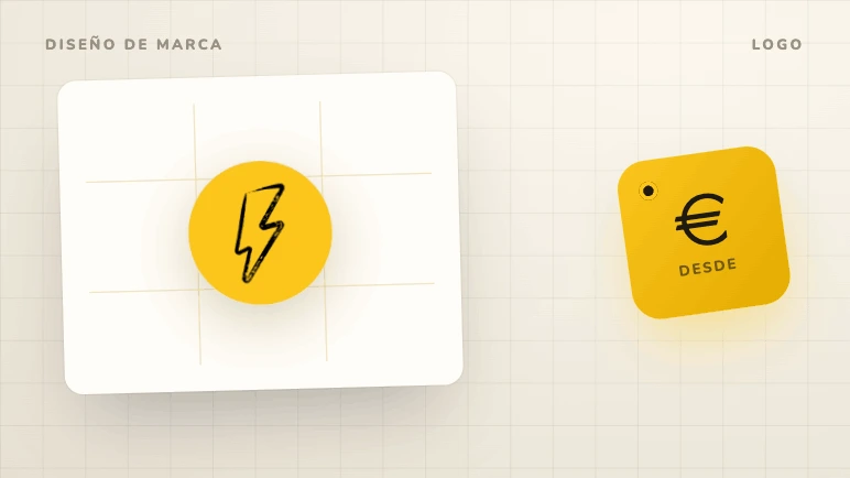 Ilustración de Zander sobre cuánto cuesta un logo profesional en España