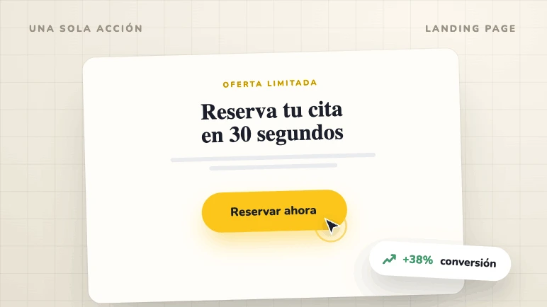 Ilustración de Zander que explica qué es una landing page y por qué convierte