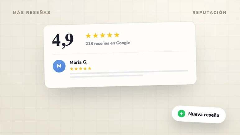 Ilustración de Zander sobre cómo conseguir más reseñas en Google